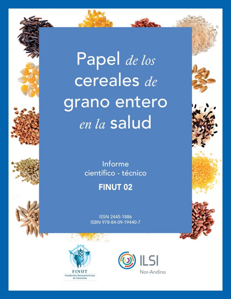 Portada informe "Papel de los cereales de grano entero en la salud"