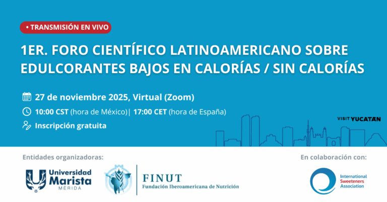 1 er foro científico latinoamericano sobre Edulcorantes Bajos en Calorías / Sin Calorías