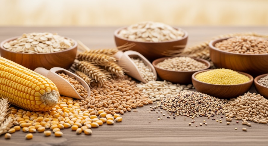 Cereales de grano entero en la salud